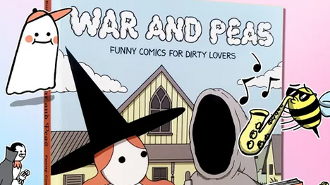 logo war and peas