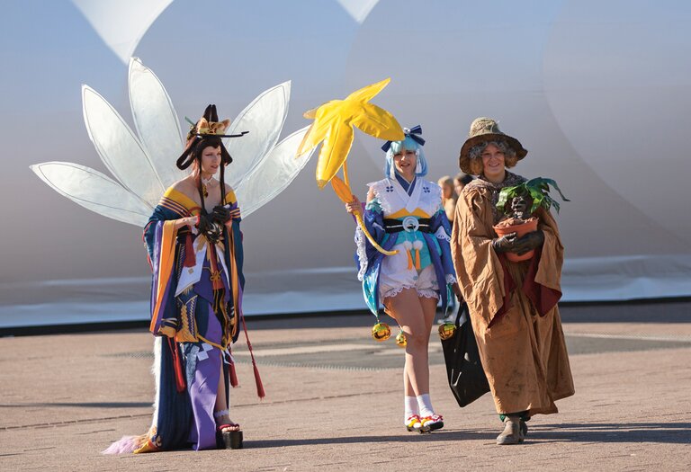 Cosplayer auf der Frankfurter Buchmesse