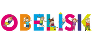 Logo Obelisk Verlag bunt kinder